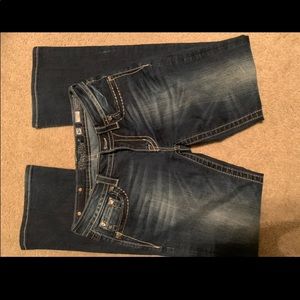 Miss me dark blue jeans